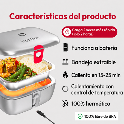 Fiambrera eléctrica e inteligente | Hot Box