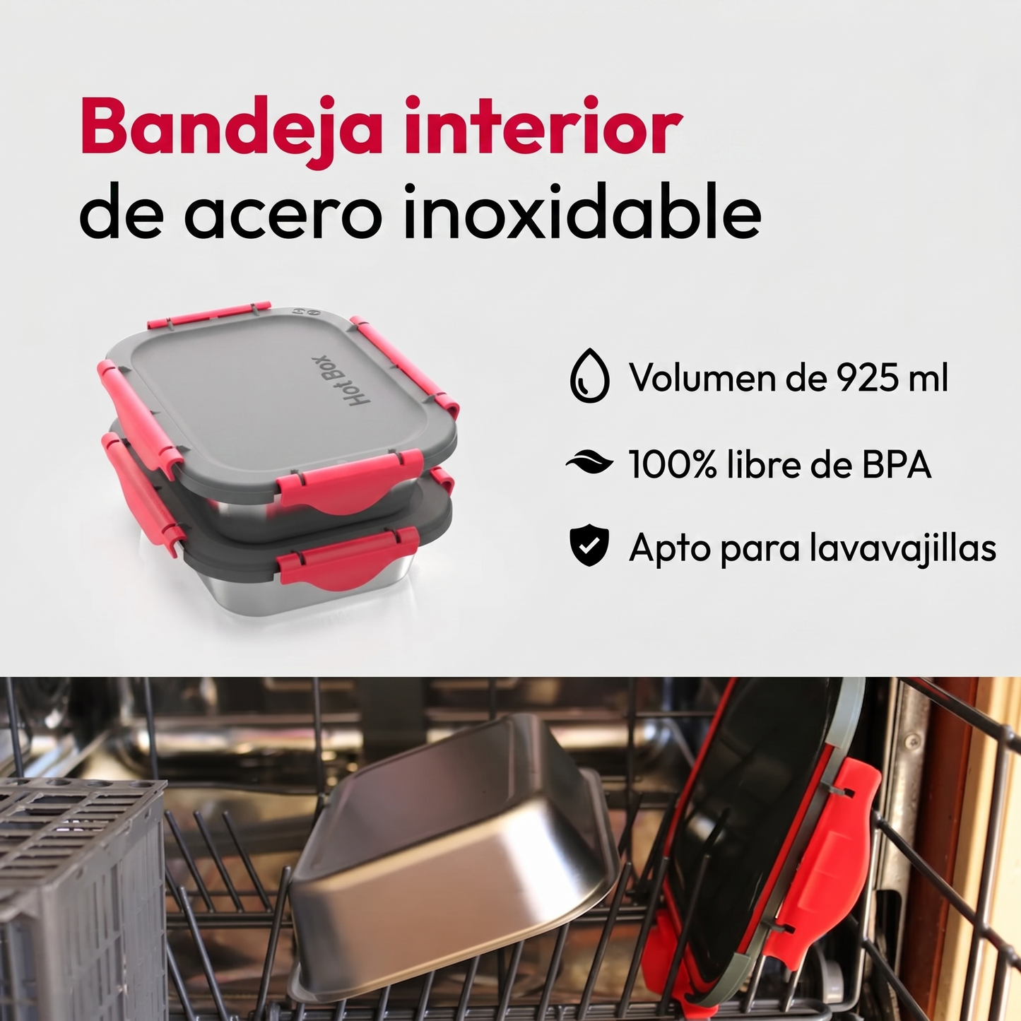 Fiambrera eléctrica e inteligente | Hot Box