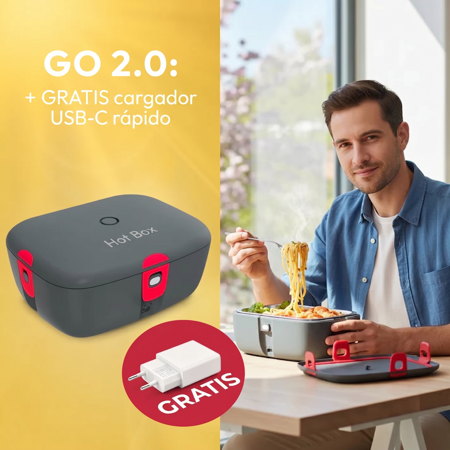 Fiambrera eléctrica e inteligente | Hot Box